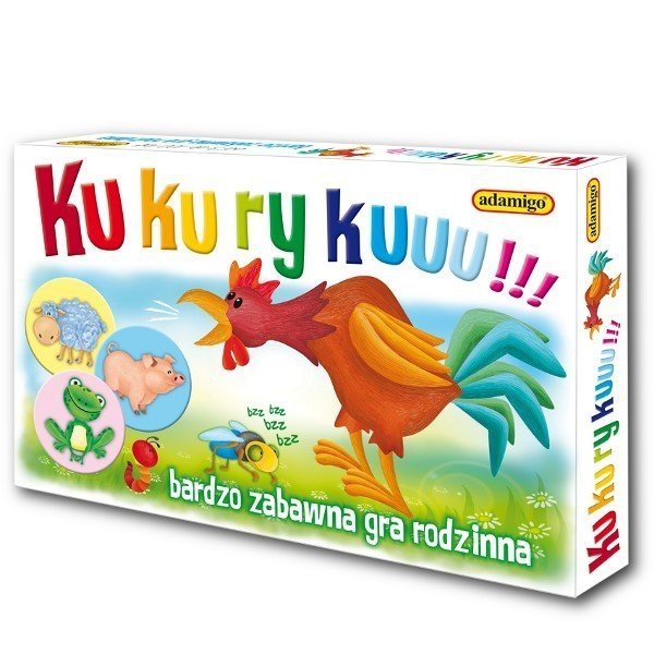 Kukuryku Gra rodzinna Adamigo dla dzieci 3+