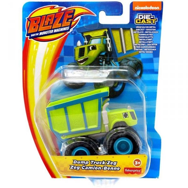 Auto Dump Truck Zeg z Blaze i Mega Maszyny Fisher Price GYD03 Wywrotka