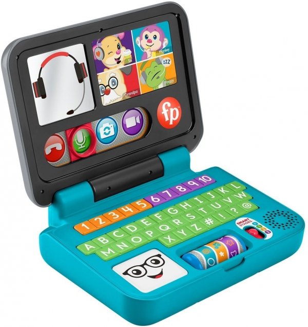 Fisher Price Laptop Edukacyjny Malucha Uczy PL