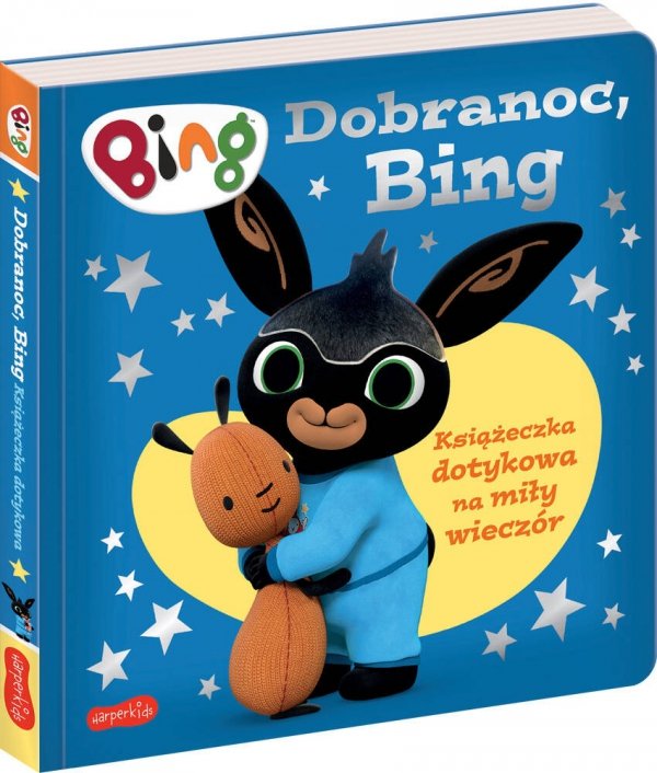 Książeczka dotykowa na miły wieczór Dobranoc Bing