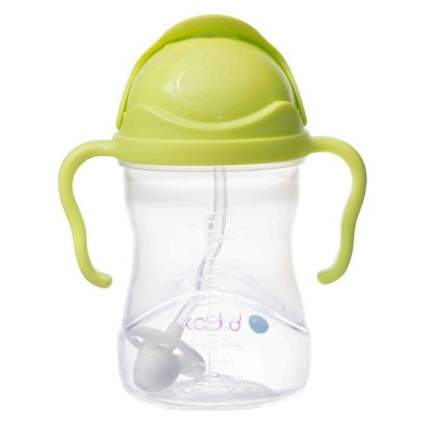 B.BOX Nowy innowacyjny Bidon ze słomką 240ml Ananasowy BB00512