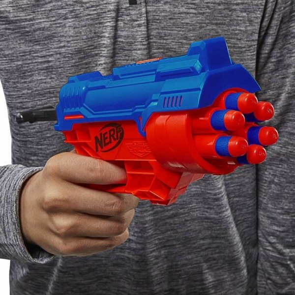 Nerf Alfa Strike Boa RC-6 Nerf F2465 wyrzutnia z obrotowym magazynkiem