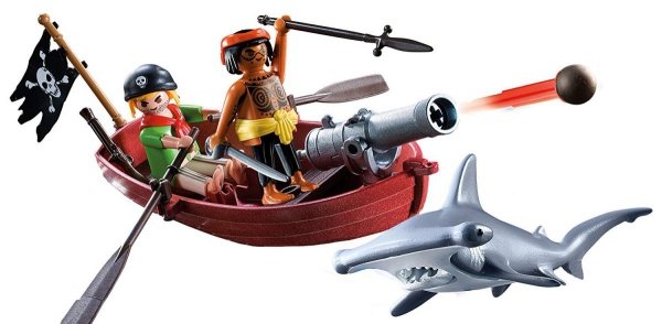 Playmobil Pirates 5137 łódka piracka łódz Piraci