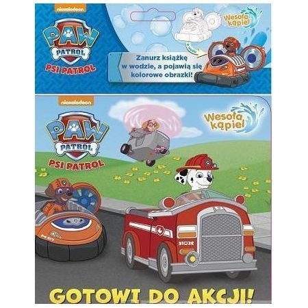 Psi Patrol Magiczna Książeczka do kąpieli Kolor Miękka