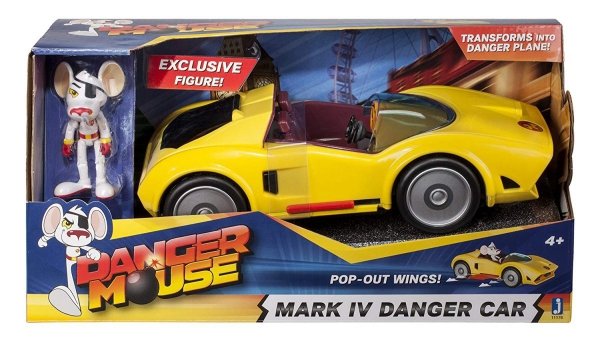 Niebezpieczna Mysz Mark IV Auto - Samolot 2w1 Figurka Myszy 11176
