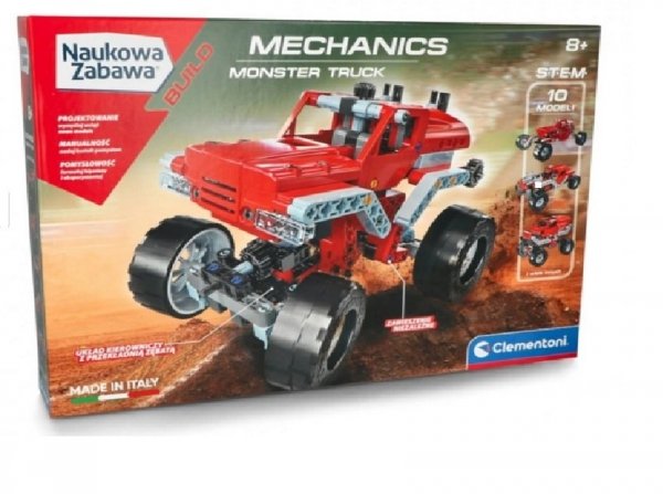 Clementoni Laboratorium Mechaniki Monster Truck Auta 8+