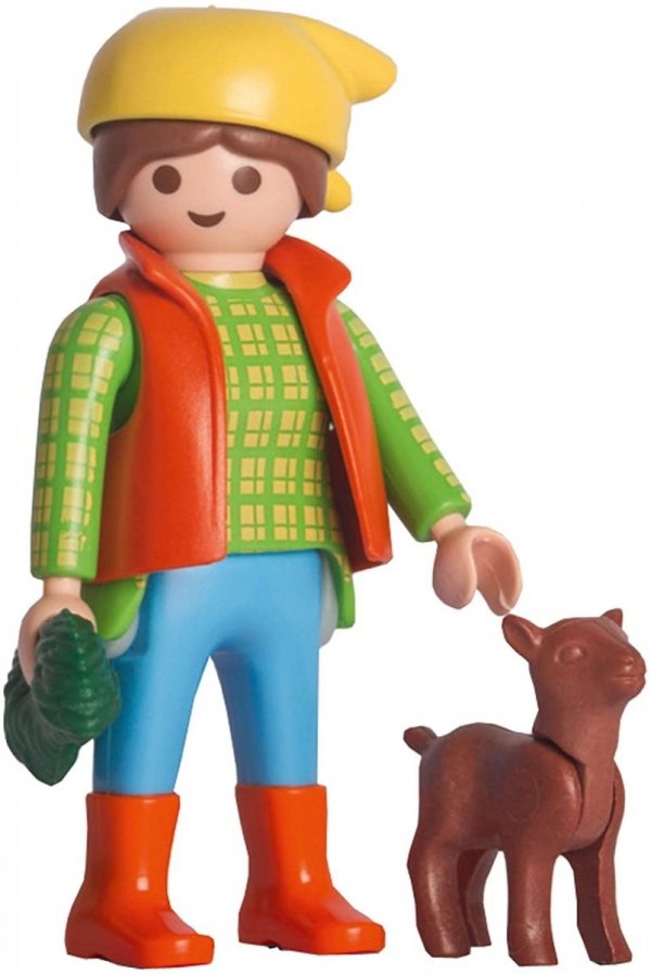 Puzzle Playmobil Farm 100el + Figurka Schmidt 56163