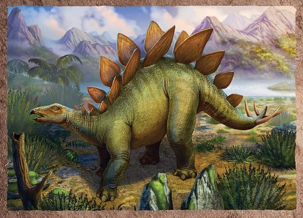 Puzzle Dinozaury 4w1 Ciekawe Dinozaury Trefl