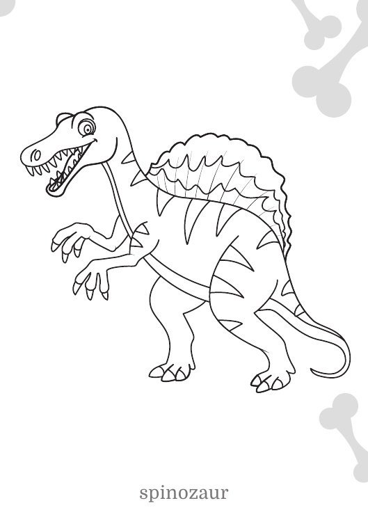 Dinozaury Kolorowanka Maluszkowe Malowanie
