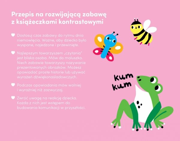 CzuCzu Duże karty kontrastowe 6-9m  jak się bawić