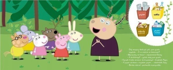 Świnka Peppa Bliżej Natury Eko Lekcja przyrody Książka