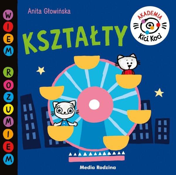 Kicia Kocia Kształty Akademia Kici Koci Tekturowa książeczka