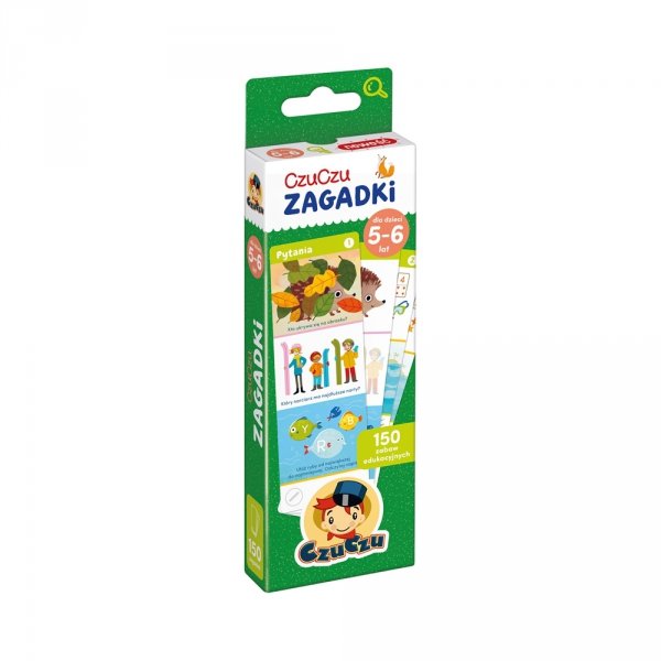 CzuCzu Zagadki dla dzieci 5-6 lat 150 Zabaw edukacyjnych