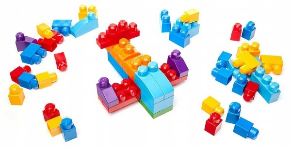 Klocki Mega Bloks 60 elem Torba Fisher Price DCH55
