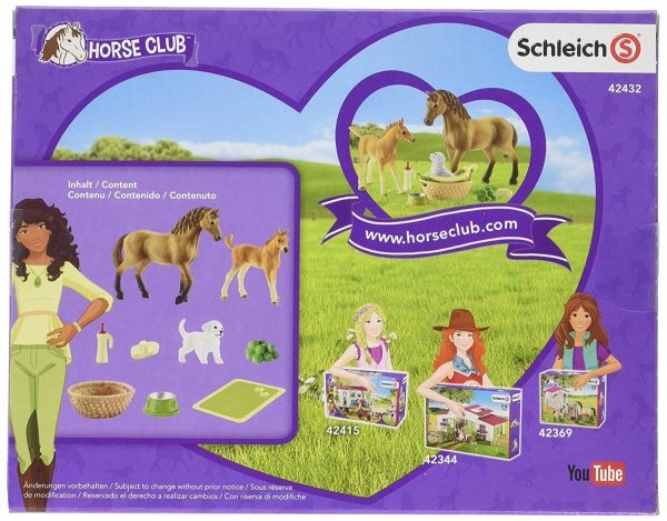 SCHLEICH Horse Club Konie Quarter Pies Akcesoria 42432