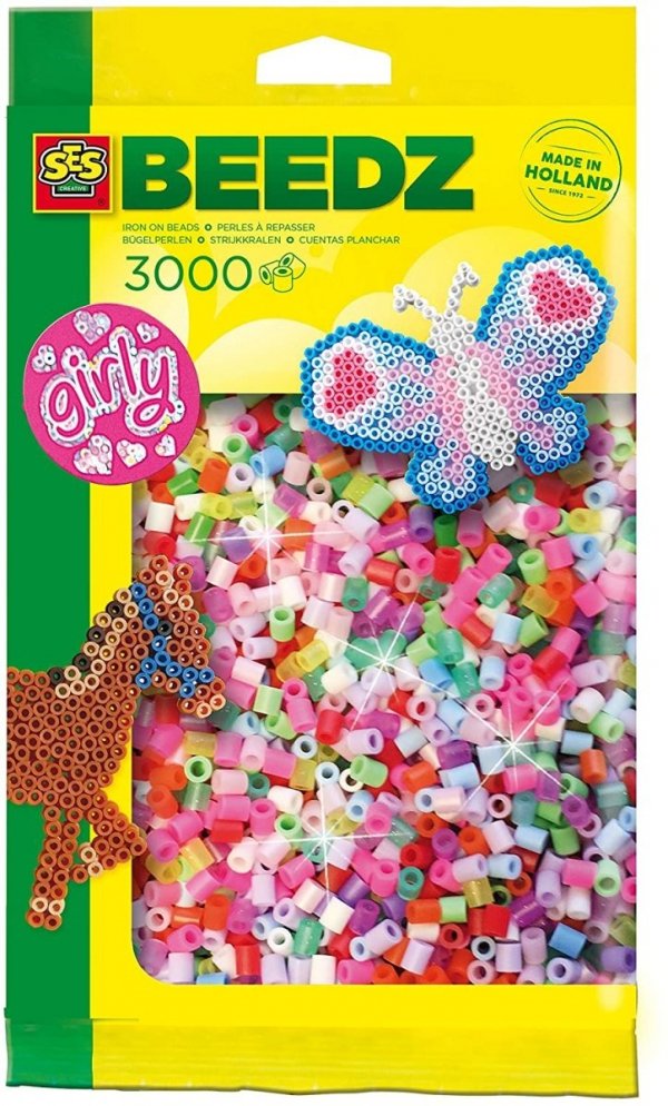 SES Beedz Koraliki do prasowania Mix 3000el Girly