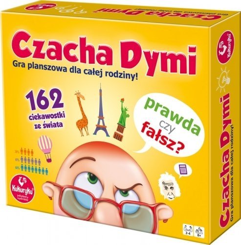 Edukacyjna Gra planszowa Czacha Dymi Kukuryku