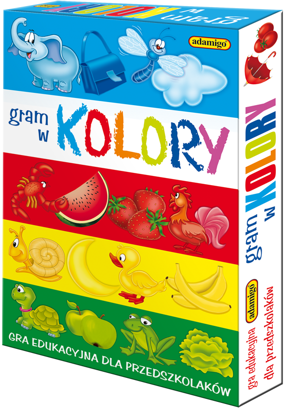 Gram w kolory Gra edukacyjna Loteryjka Adamigo 