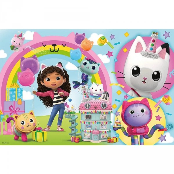  Puzzle 24 Maxi Wesoła Gabi Koci domek Gabby