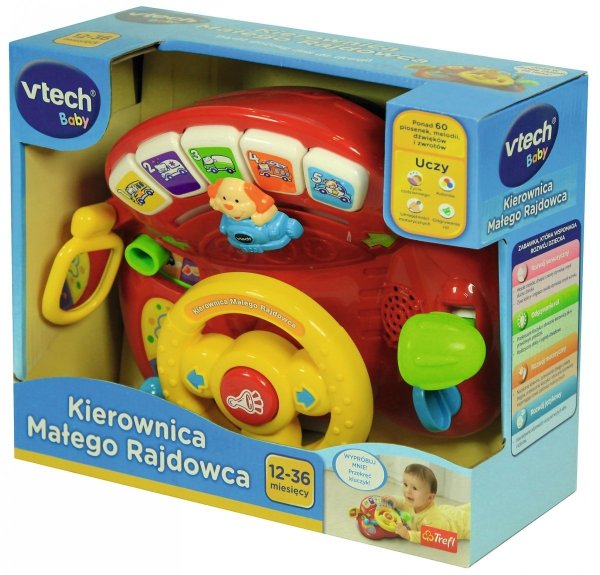 Vtech Kierownica małego rajdowca interaktywna PL 60482
