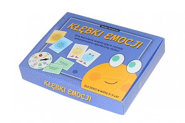 Gra edukacyjna Kłębki Emocji Paulina Pawłowska 5-9 lat