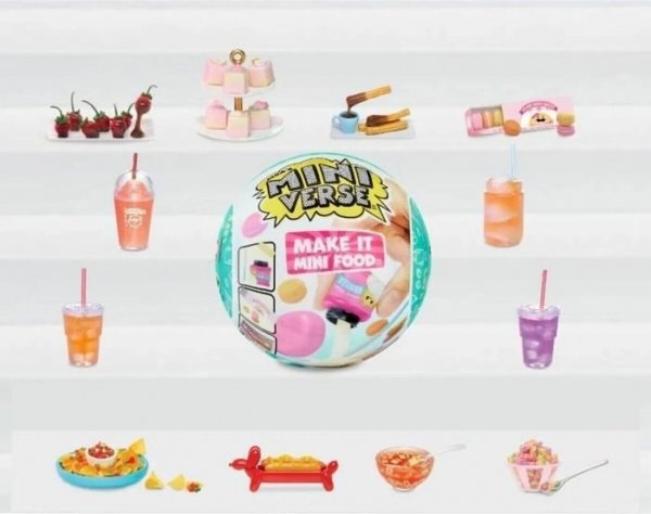 Mini Verse Kula Jedzenie Foods Diner