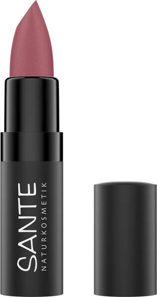 Sante Naturkosmetik Matowa pomadka do  DUSTY ROSE 02