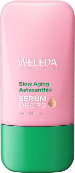 Weleda Serum w kroplach spowalniające starzenie z astaksantyną i białą herbatą