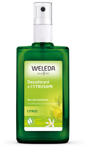 Weleda Orzeźwiający dezodorant spray CYTRUSY