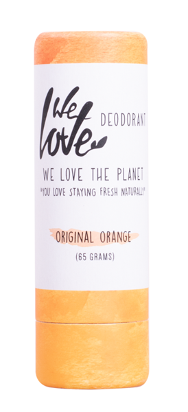 We Love The Planet Dezdorant w sztyfcie Original Orange (POMARAŃCZA) 