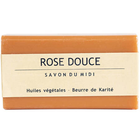SAVON DU MIDIMydło z masłem shea ROSE DOUCE (Róża)