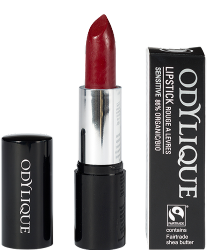 Odylique by Essential Care organiczna mineralna szminka 16 - Wiśniowa Tarta / Cherry Tart, 4,5 g