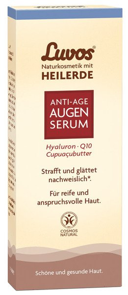 Luvos Serum anti-aging pod oczy z kwasem hialuronowym, koenzymem Q10 i masłem cupuacu