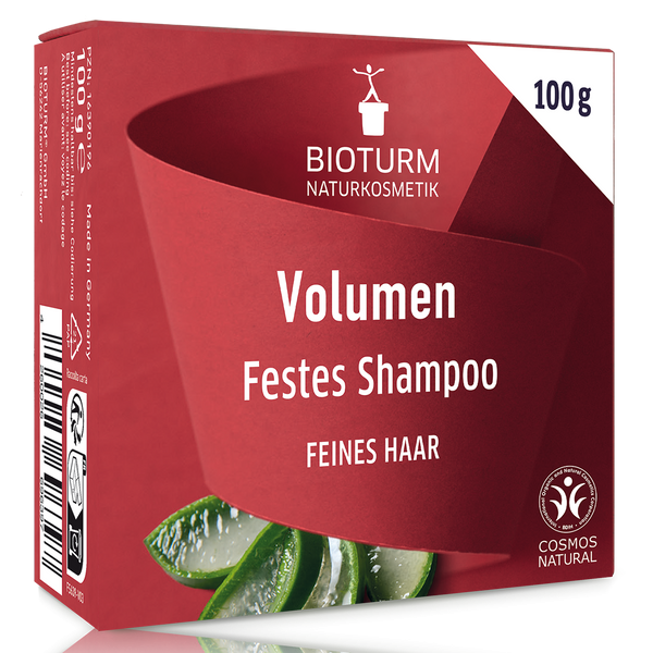 Bioturm Szampon do włosów w kostcez aloesem ZWIĘKSZAJĄCY OBJĘTOŚĆ