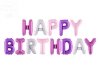 Balon foliowy Happy Birthday mix kolor 340x35 cm
