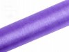 Organza gładka 0,16 x 9m kolor liliowy ORP16-004