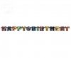 Baner Liga Sprawiedliwych Happy Birthday