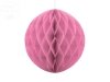 Kula bibułowa różowa  30 cm