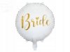 Balon foliowy Bride biały + złoto