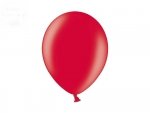 Balony 12 cali metalik czerwony