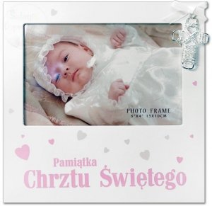 Ramka Harmony na Chrzest Święty 3