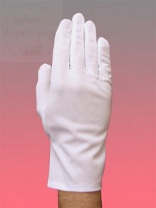 Rękawiczki do sztandaru męskie mat z dzianiny XL