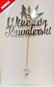  Topper srebrny Wieczór Kawalerski
