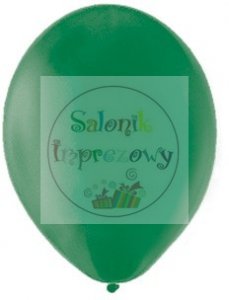 Balony 10``PASTEL ciemny zielony op 100szt 