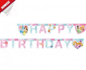 Baner Happi Birthday Princess