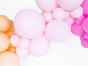 Balony 12 cali jasno-różowe pastelowe 1szt