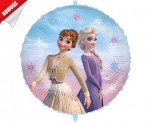 Balon foliowy 46 cm Frozen Anna i Elsa Kraina Lod