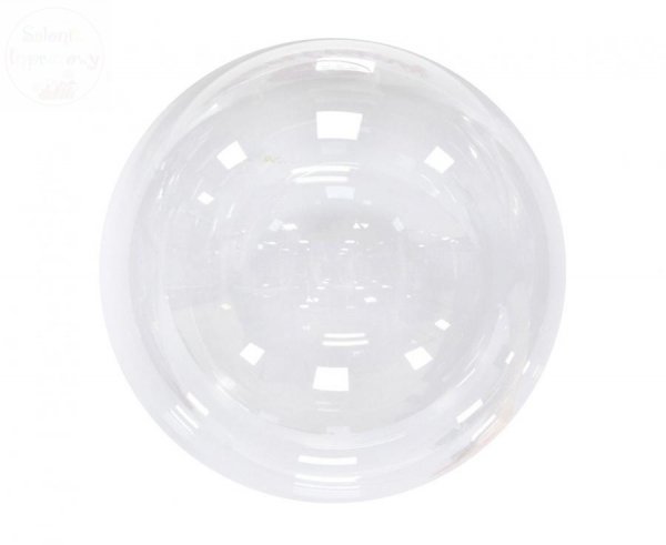 Balon Aqua - kryształowy bez nadruku 18 cali 24-37 cm max