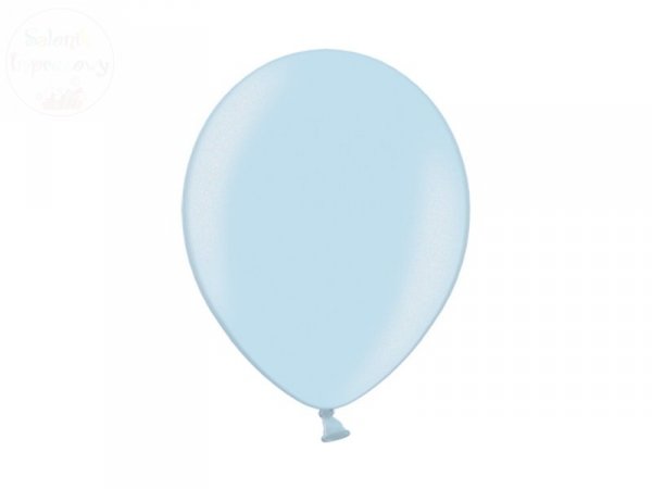 Balony 12 cali błękitne metalik 50 szt