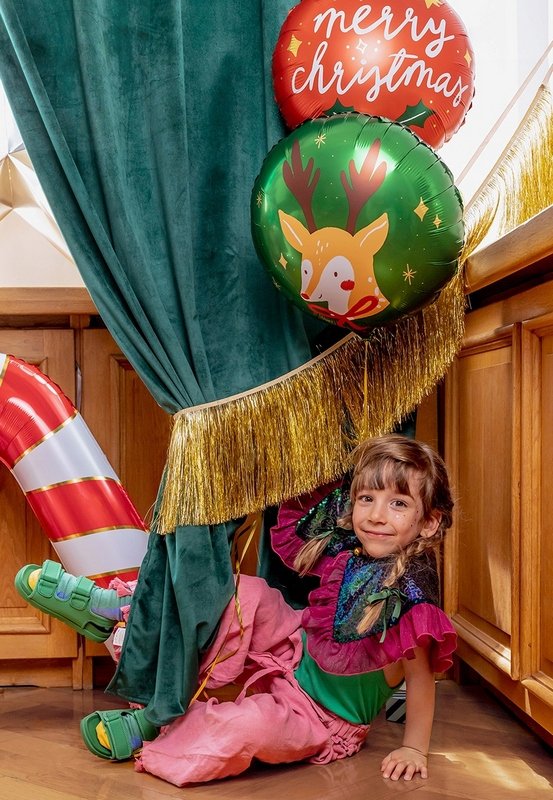 Balon foliowy Merry Christmas 45 cm
